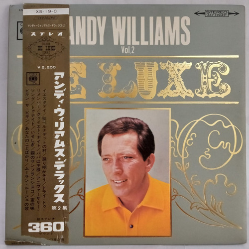Andy Williams Deluxe Vol.2 Vinilo Jap.obi Usado Musicovinyl