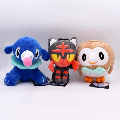 Centro Pokémon - Los Pokémon iniciales de la región Alola: el tipo planta /  volador Rowlet, el tipo fuego Litten y el tipo agua Popplio. ¿Cuál es tu  favorito? Artista