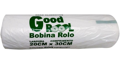 Bobina Picotada 20x30cm 500 Unidades