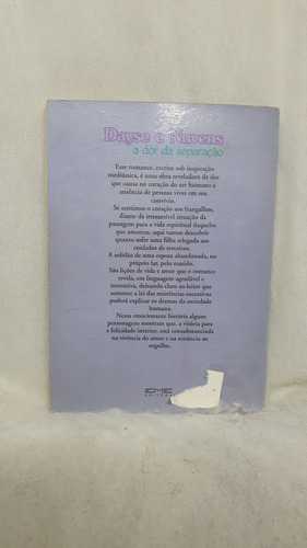 Livro Dayse E Nuvens - A Dor Da Separação - Dauny Fritsch - Editora Eme (Usado)