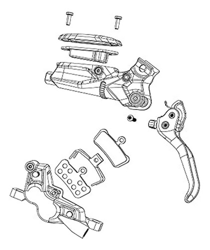 Caliper Para Bicicletas Avid Avid Bleed Block Code Freno Rep