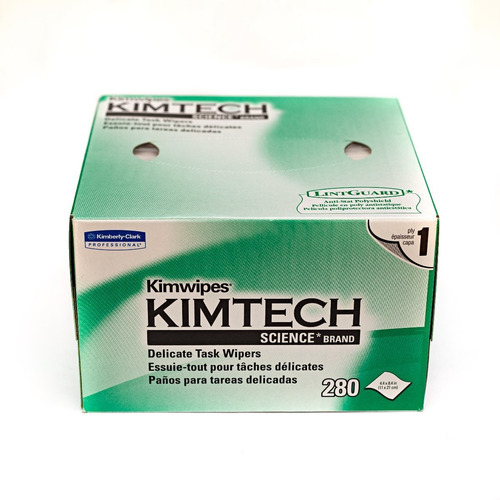 60 X Lenços Anti Estático Kimtech Kimwipe Optico - Nfe