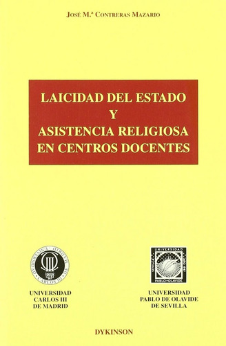 Libro Laicidad Del Estado Y Asistencia Religiosa En Centr...