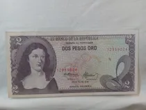 Comprar Billete De Colombia 2 Pesos Del Año 1976