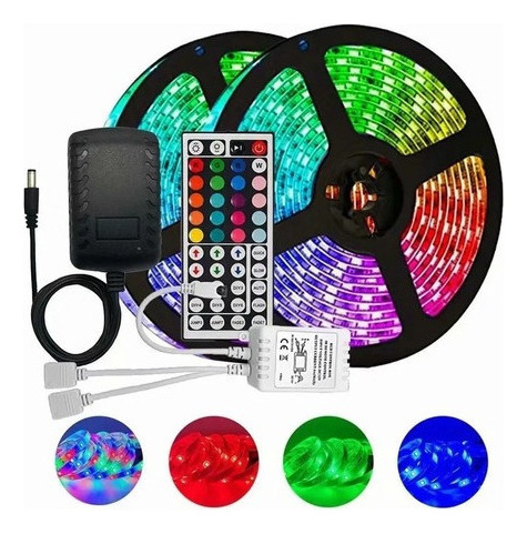 Tira De Luz Con Control Remoto 20 Metros Led Light Rgb