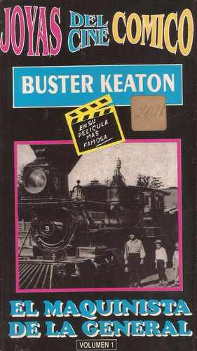 El Maquinista De La General Vhs Buster Keaton