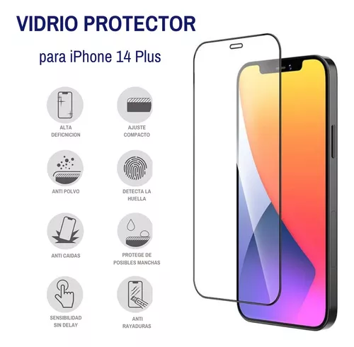Vidrio Templado Premium 9d Para iPhone 14 14 Plus 14 Pro Max