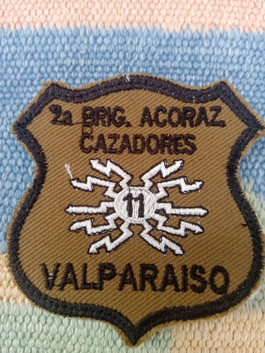 Escarapela Militar Ejército De Chile.2a Brigada Acorazada.