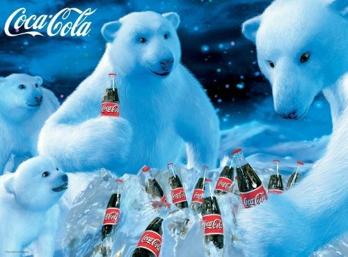 Coca-cola: Polar Bears 1000pc Jigsaw Puzzle