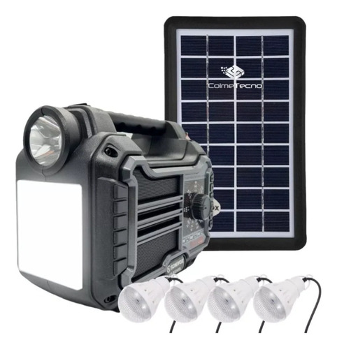 Radio Portátil Bluetooth Usb Kit Solar Sonivox Vsr2248