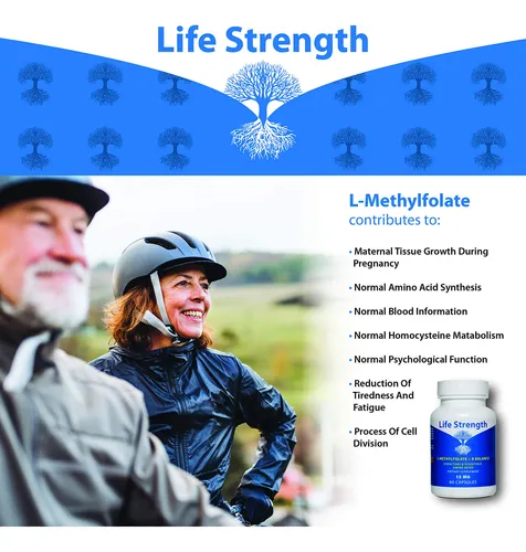 L-metilfolato + B Balance - 5-mthf, B6, B2 Y B12 Complejo De