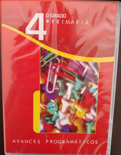 Avances Programáticos 4to Cuarto Grado Primaria - 1 Cd Rom