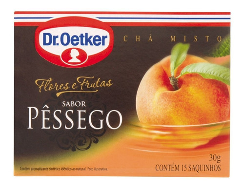 Chá Misto Flores E Frutas Sabor Pêssego  Dr.oetker  30g