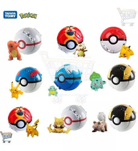 1 Pç Brinquedos Pokemon Pokeball Pop-Up Elf Pokébola De Brinquedo