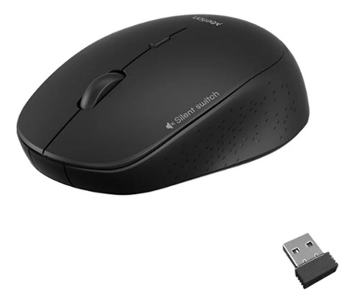 Mouse Color Negro Meetion Inalámbrico R570 Black Febo