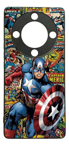 Funda Case Para Honor Magic 5 Lite Capitan America