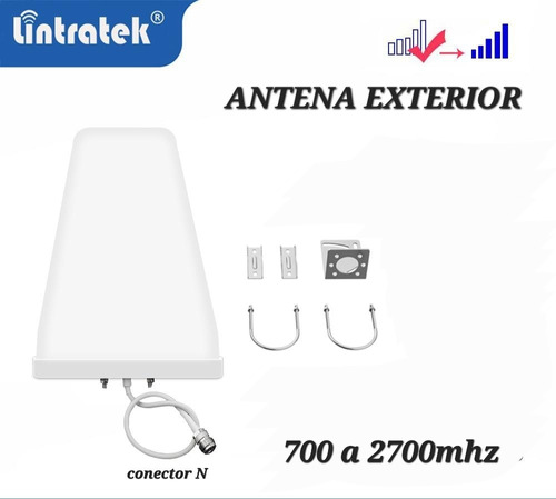 Antena Paleta Exterior 4g Lpda 700 2600 Mhz Todo Operador Co