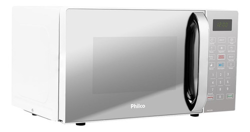 Imagem 3 de 5 de Microondas Philco PMO23EB branco 20L 127V