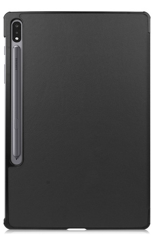 Funda Smart Para Galaxy Tab S7 Fe / S7 Plus / S8 Plus Negro