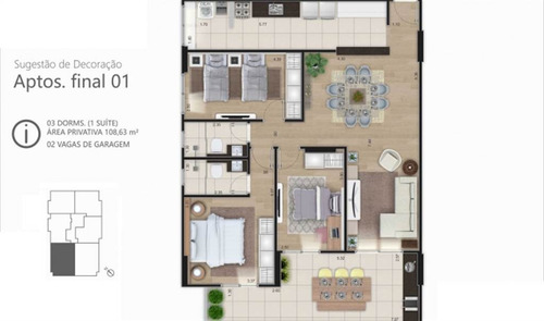 Imagem 10 de 11 de Apartamento - Venda - Caiçara - Praia Grande - Bdexp244