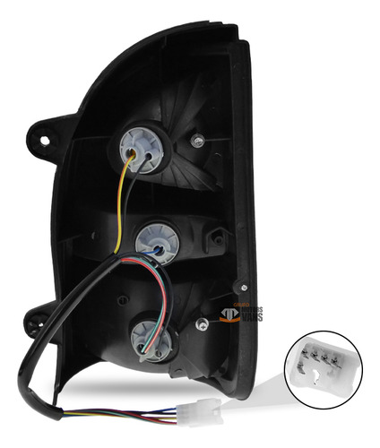 Farol Traseiro Besta Gs 2.7 3.0 2002 2003 Lado Motorista