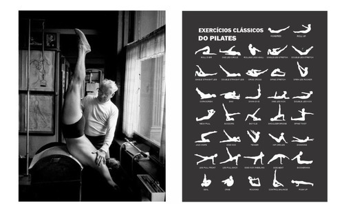Placas Decorativas 50x70cm Pilates Joseph Exercícios P89 Nome Do Desenho Pilates