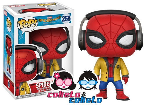 Funko Pop Spiderman #265 Spider Man Homecoming Hombre Araña