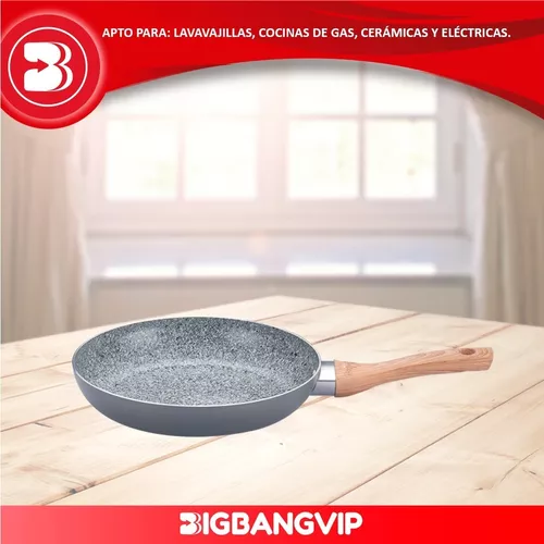 Sartén Cerámica Antiadherente 24 Cm Granito — Hudson Cocina