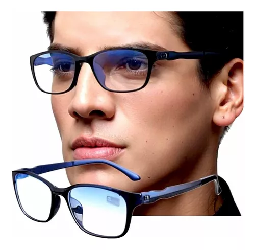 Armação de óculos com mola para descanso de vista masculino