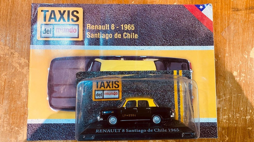 Taxis Del Mundo - Renault 8 Santiago De Chile  - Nuevo