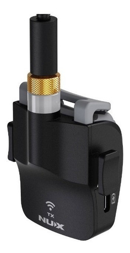 Imagen 2 de 7 de Microfono Para Saxo + Sistema Inalambrico Nux B-6 Compacto
