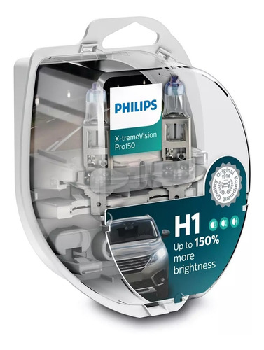 Bombillos Philips H1 X-tremevision Pro150%+ Luz X 2 Und