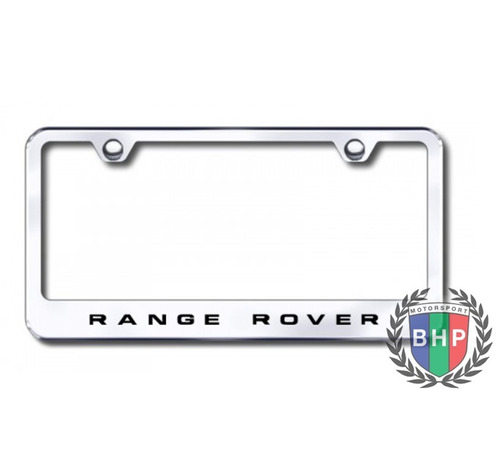 Porta Placa P Range Rover De Acero Inox Cromado Precio X1