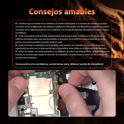 Pantalla Para Zte Blade A51 A71 A7030 Display