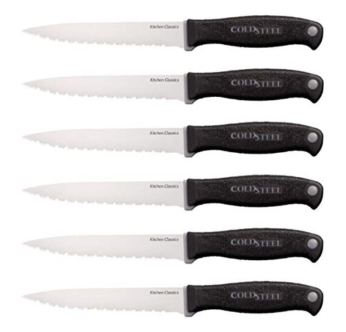 Cold Steel Kitchen Classics - Juego De Cuchillos Para Carne,