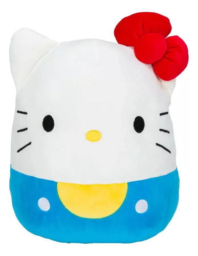 Imagen 2 de 5 de Hello Kitty Squishmallows 30 Cm Peluche Original Azul Edu