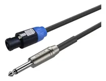 Comprar Cable Speakon A Plug 6.3mm Mono 2 Metros Roxtone 