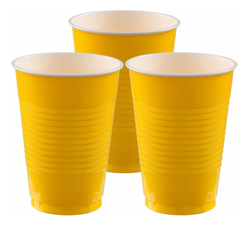 Vaso Desechable 12 Onzas Varios Colores 40 Pzas Solido103
