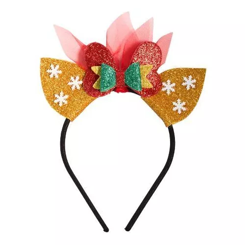 2 Unidades Tiara De Bebê Orelhinha De Gato Tiaras Com Glitter Tiara De  Renda Faixas De Cabelo De Orelha De Gato De Renda Tiara De Orelha Strass  Chapéu