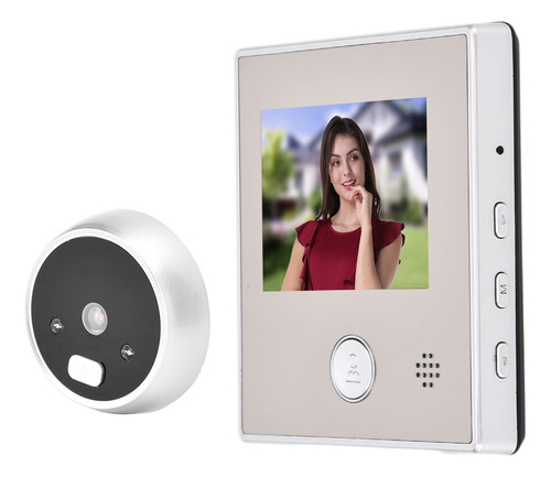 Cámara De Seguridad De Puerta Con Vídeo Inteligente, Timbre Digital