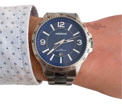 Reloj Mistral Hombre Mod Gst-7173  Sumergible Garantia