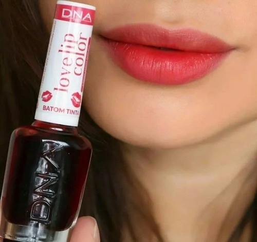 Imagem 3 de 3 de Kit 2 Batom Liquido Liptint Color Dna Love Red + Love Cherry