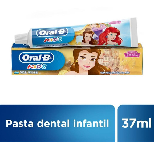 Pasta Dental Oral-b Princesas 50 Grs