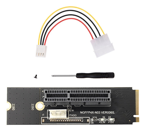 Tarjeta Elevadora Ngff M2 A Pci-e 4x X1 Con Ranura M2 Key M