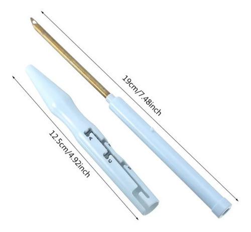 Imagen 2 de 6 de Aguja Mágica Ajustable - Punch Needle - Bordado Ruso G