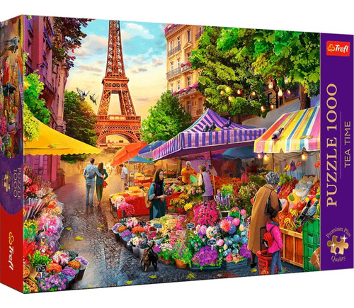 París, De Flores Trefl 1000 Piezas