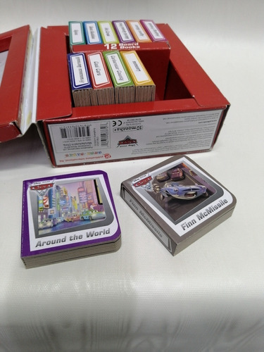 Imagen 2 de 6 de Juego Libros Cars Disney Pixar X 12