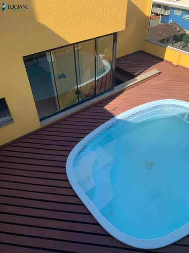 Magnífica Cobertura Mobiliada Com 03 Dormitórios Frente Mar Em Navegantes! - Ap03586 - 69243110
