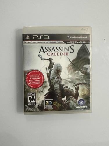 Assassins Creed 3 Playstation 3
