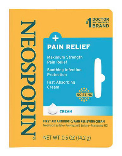 Neosporin Crema Unguento Doble Accion Para Ayudar Contra Dolor E Infeccion